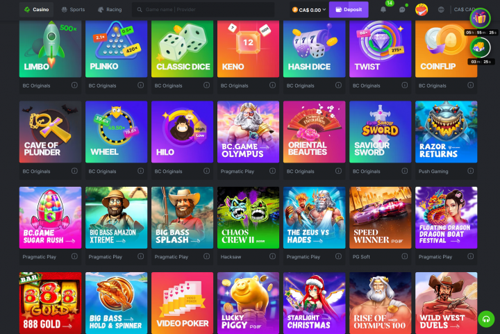 Discover the Thrills of BC.Game Casino 4