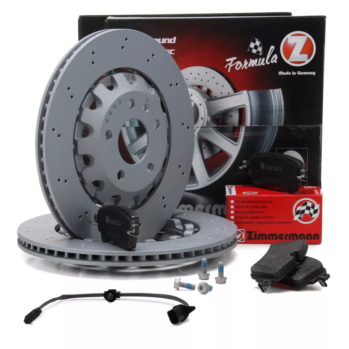 Гальмівні колодки та диски Zimmermann для Renault Megane II - Надійність та безпека