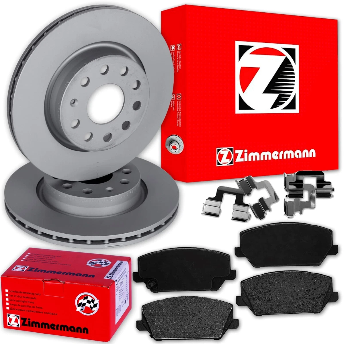 Гальмівні диски та колодки Zimmermann для SKODA OCTAVIA IV COMBI (NX5) 1.5 TSI G-TEC Гальмівні диски та колодки Zimmermann для SKODA OCTAVIA IV COMBI (NX5) 1.5 TSI G-TEC
