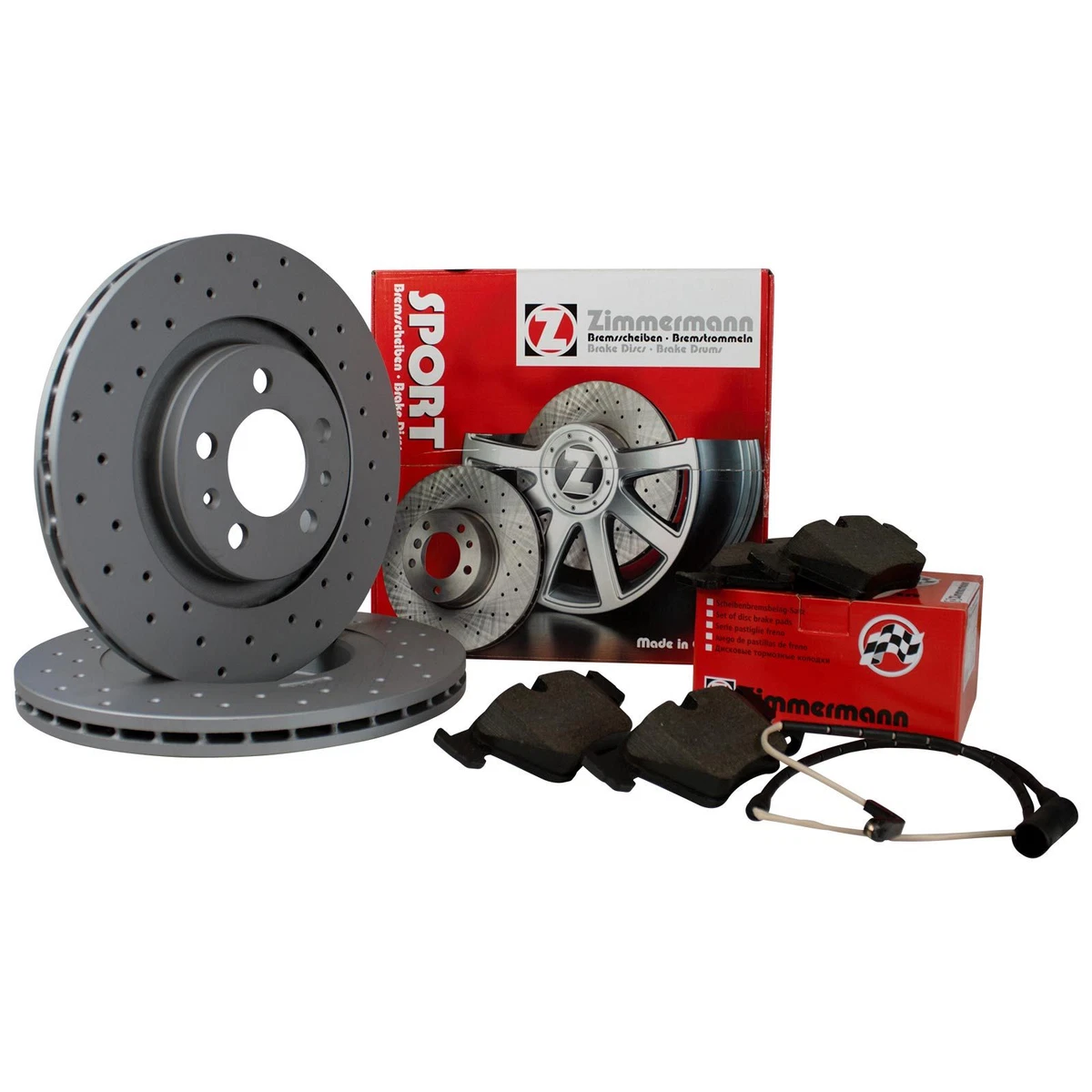 Надійні гальмівні системи Zimmermann для VW PASSAT (3C2) 1.4 TSI EcoFuel