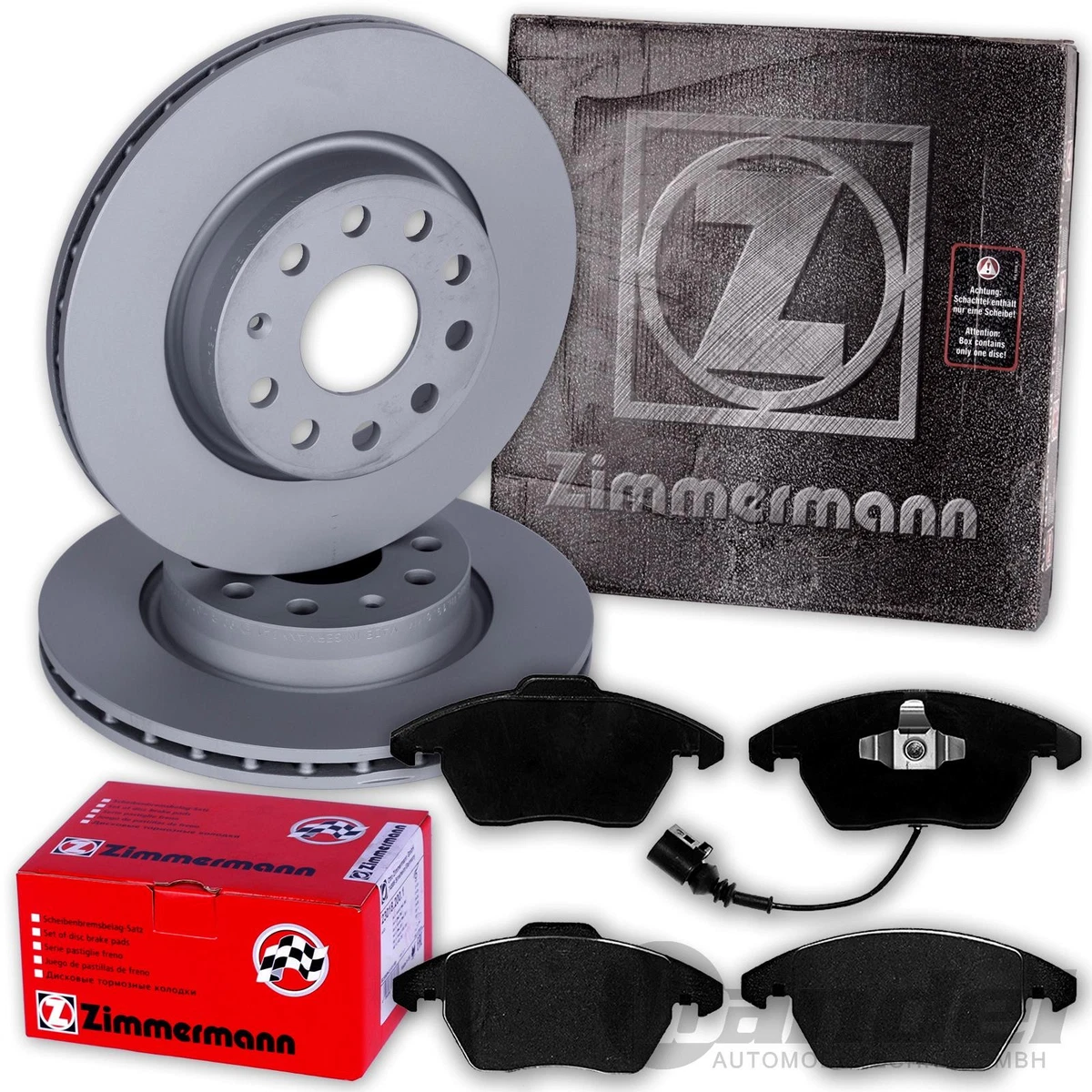 Найкращі гальмівні колодки та диски Zimmermann для BMW X5 (E70)