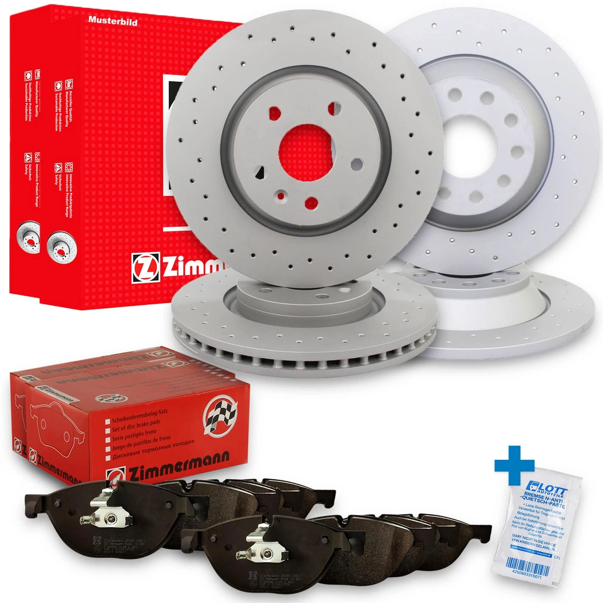 Гальмівні колодки та диски Zimmermann для RENAULT CLIO IV - Надійність та безпека