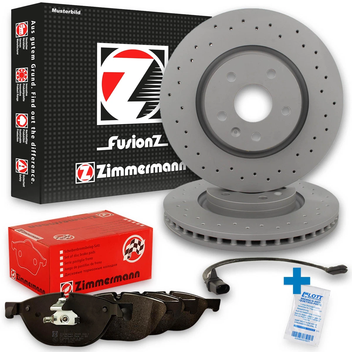 Зиммерманн для RENAULT MASTER II Kasten (FD): Надійність і безпека гальм