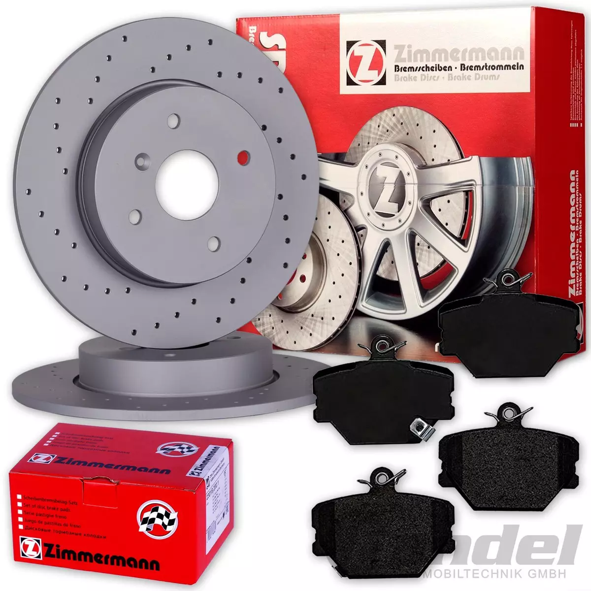 Гальмівні компоненти Zimmermann для BMW E92 320 xd — безпека та якість
