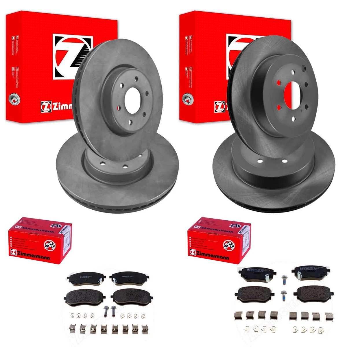 Гальмівні колодки та диски Zimmermann для MERCEDES-BENZ GLB (X247) — безпека та якість