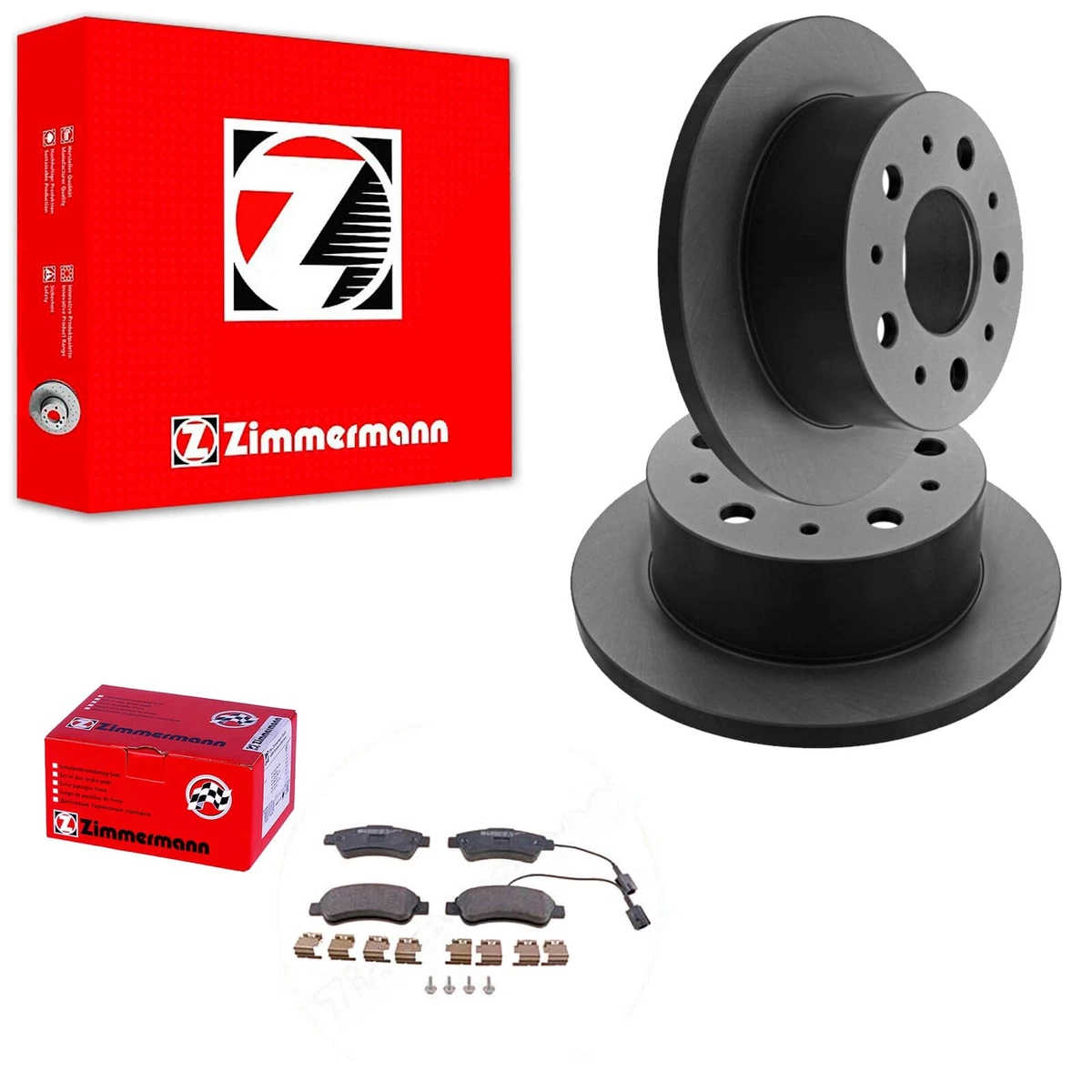 Гальмівні колодки та диски Zimmermann для Mercedes-Benz A-Class W176