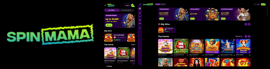 Spinmama Casino - Twój nowy ulubiony portal gamingowy