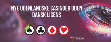 Casino sider uden dansk licens En omfattende guide
